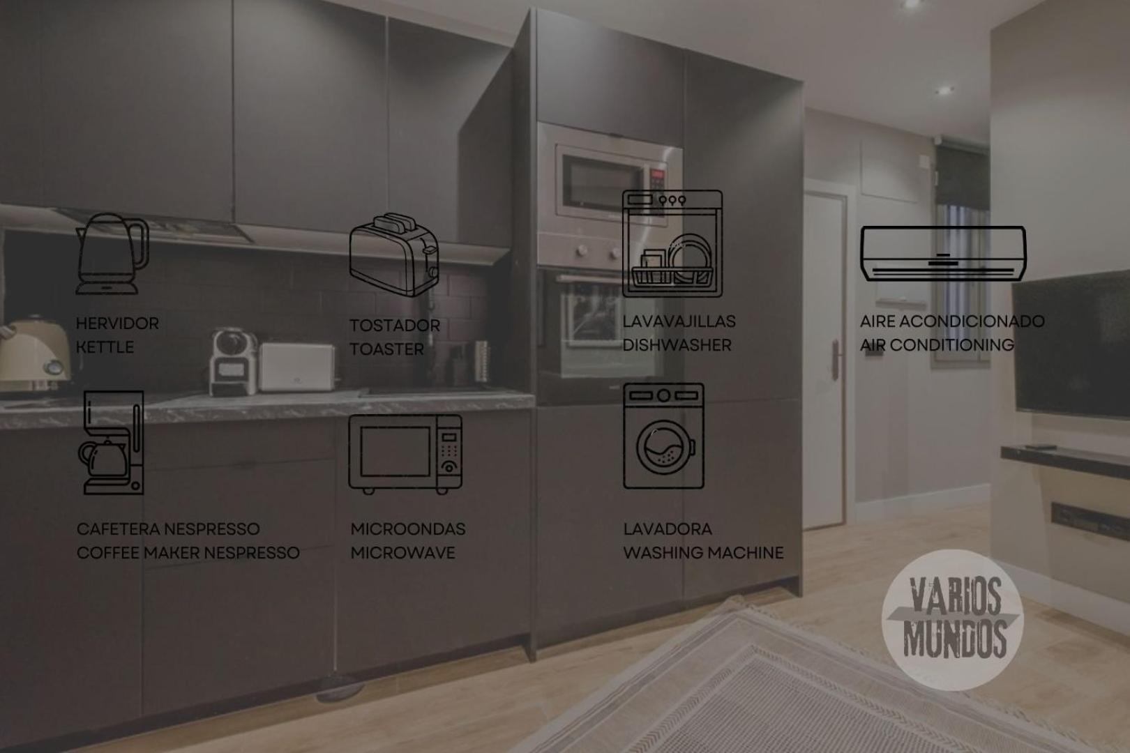 Urban And Central Apt 5Pax En Calle Silva-Gran Via E2 Madrid Exterior foto